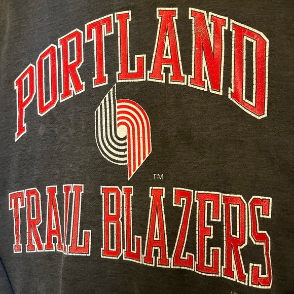 Portland Trailblazers Vintage Sweater XL - Picture 2 of 4